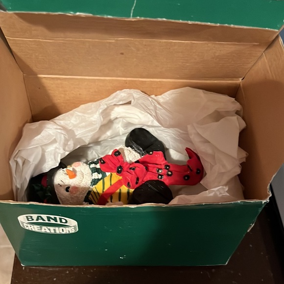 Vintage Snowman Stocking Holder - Picture 2 of 3